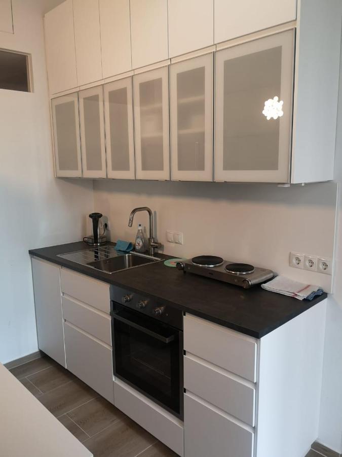 Apartmán Ruhige Art-Garconniere Mit Balkon Vídeň Exteriér fotografie